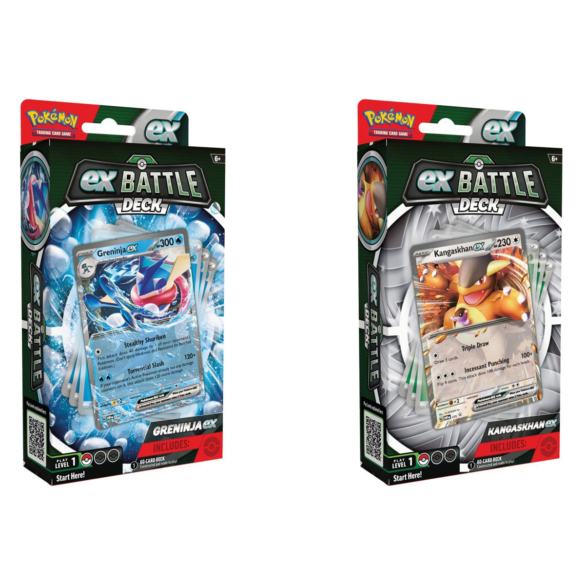 Kangaskhan & Greninja ex Battle Decks (Pair) POKEMON TCG