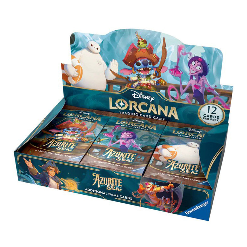 Disney Lorcana TCG Series 6 Azurite Sea Booster Box