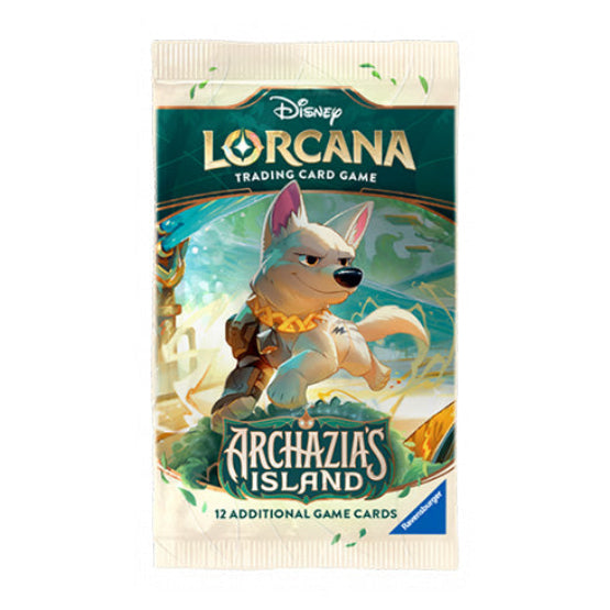 Disney Lorcana TCG Series 7 Archazia's Island Single Booster Pack