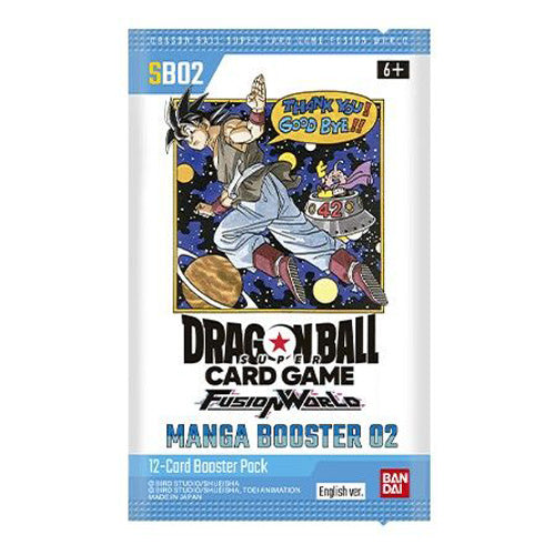 Dragon Ball Super Card Game Fusion World Manga Booster Box SB02