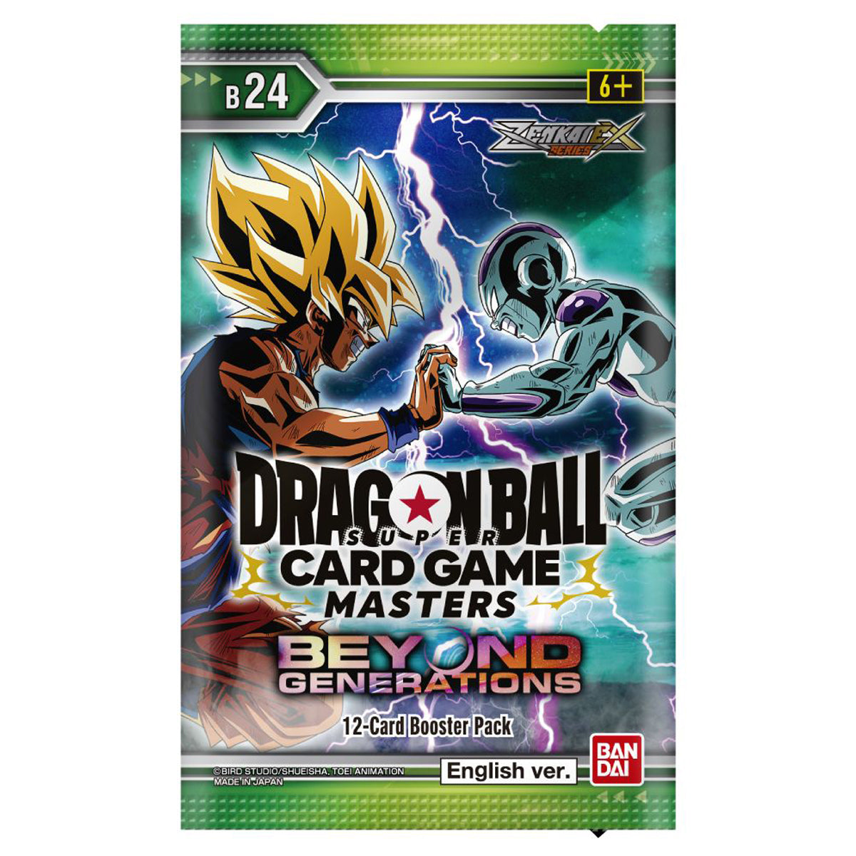 Dragon Ball Super Masters Beyond Generations Booster Box B24 Zenkai Series EX Set 07