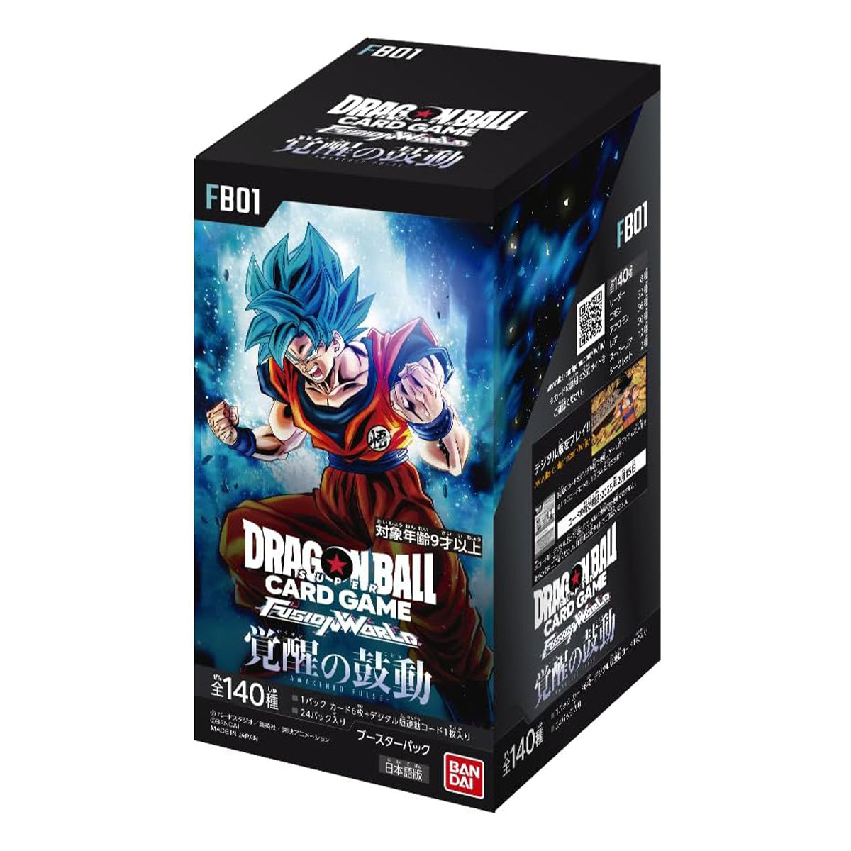 Dragon Ball Super Fusion World Awakened Pulse Booster Box Japanese FB-01