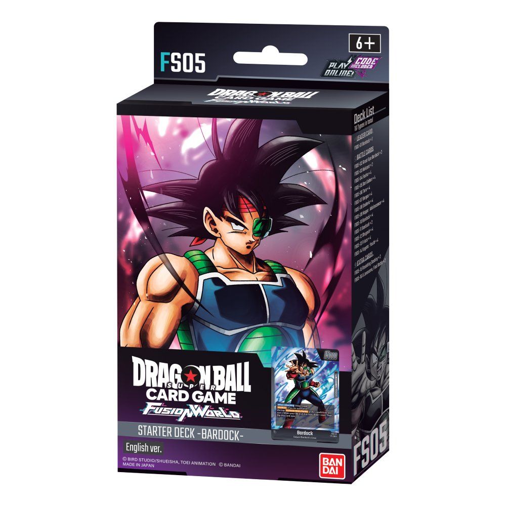 Dragon Ball Super Card Game Fusion World Starter Deck Bardock FS05