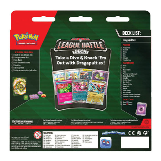 Dragapult ex League Battle Deck Pokemon TCG
